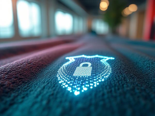 Secure data management in the textile industry